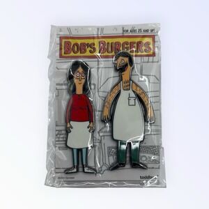 TODDLAND X BOBS BURGERS Comic Con 50th Exclusive Enamel Pin SDCC Bob & Linda